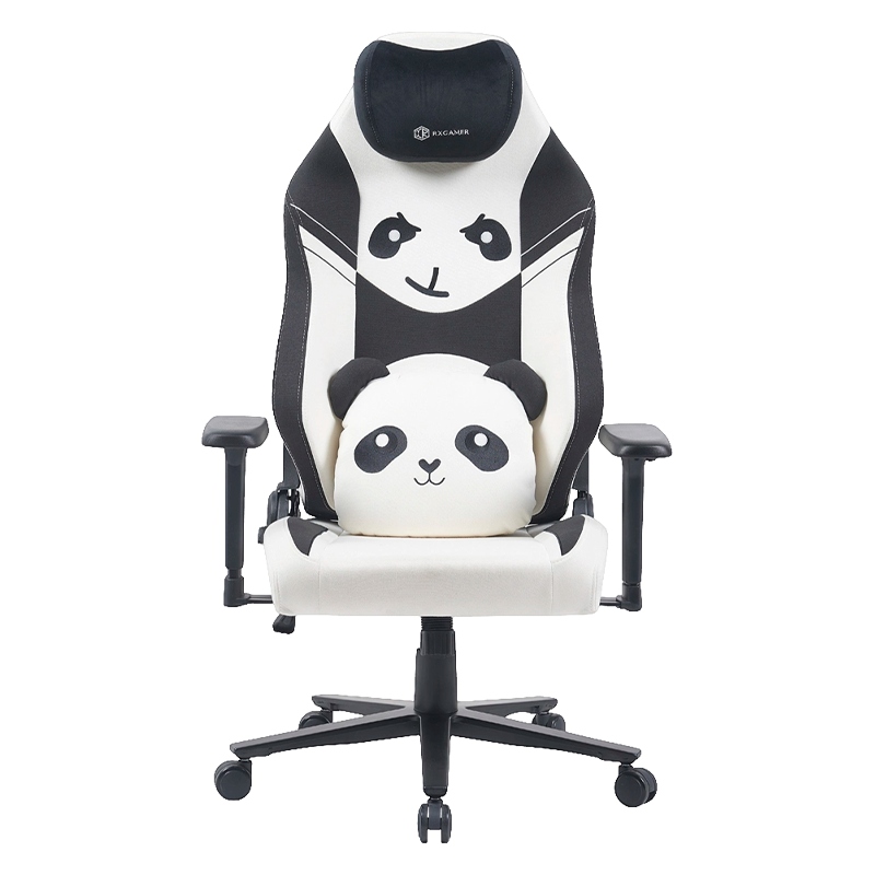 RXGAMER RX-2182 panda Moderigtig gaming stol ergonomisk computer gaming stol